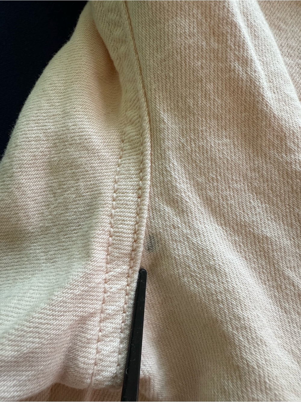 American Eagle Jeans Womens 6 Long Light Pink Super High Rise Baggy Wide Leg - Picture 16 of 16